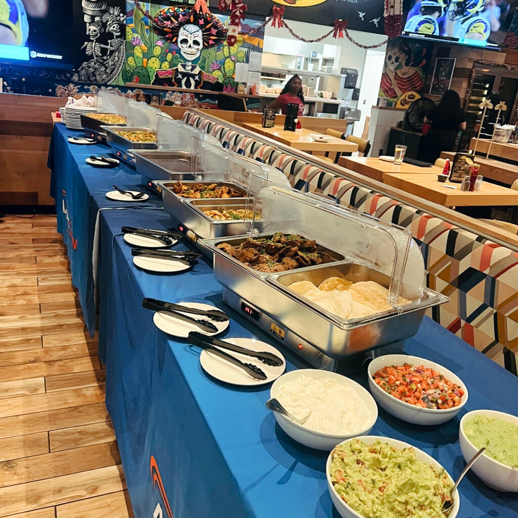 Delicious Catering Menu - Red Pepper Taqueria Mexican restaurant in Dunwoody, TX