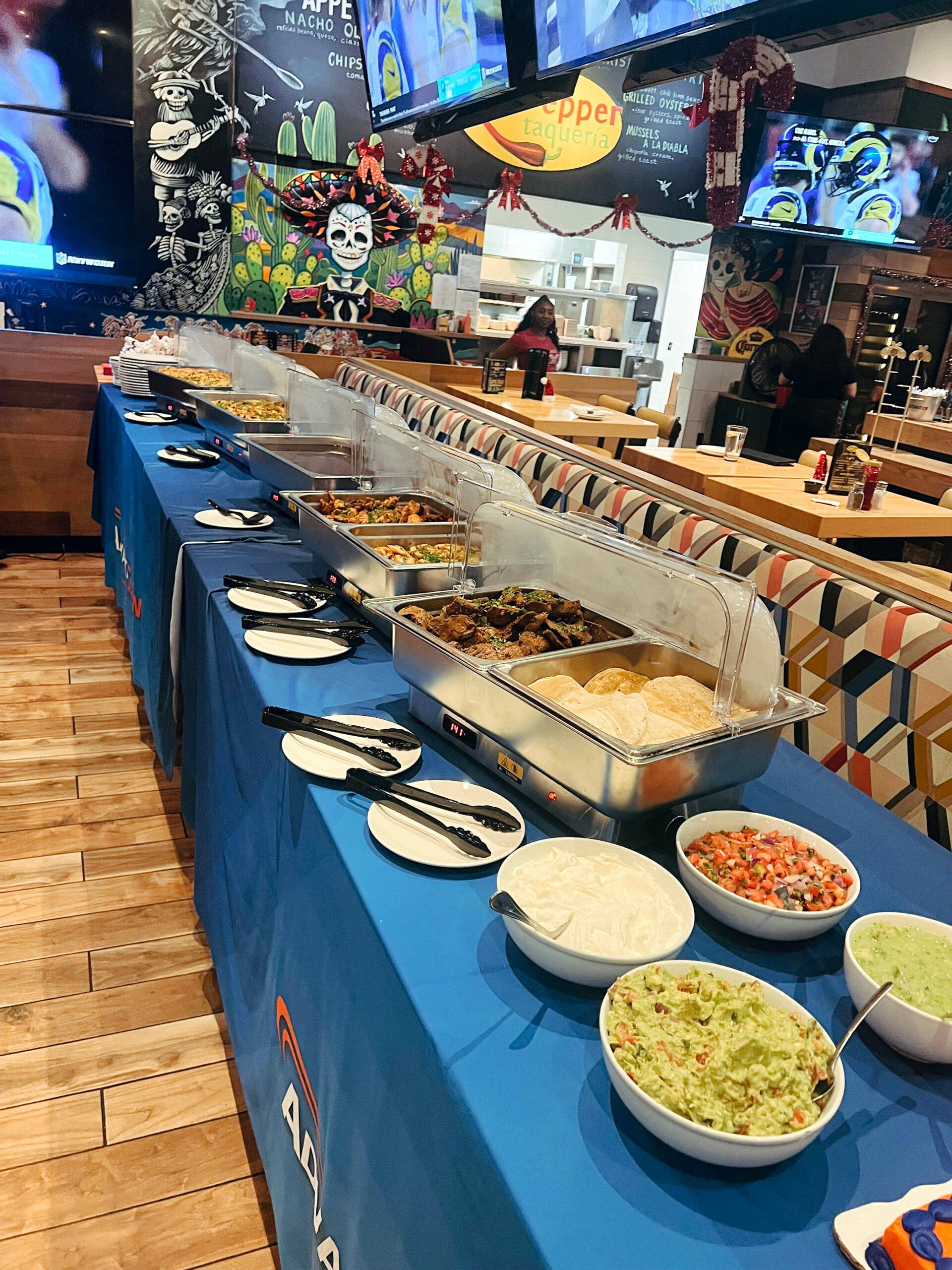 Delicious Catering Menu - Red Pepper Taqueria Mexican restaurant in Dunwoody, TX